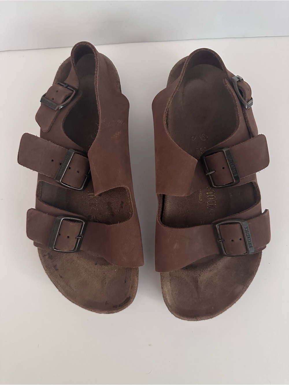 Women's Birkenstock Arizona Brown Two strap Sandals